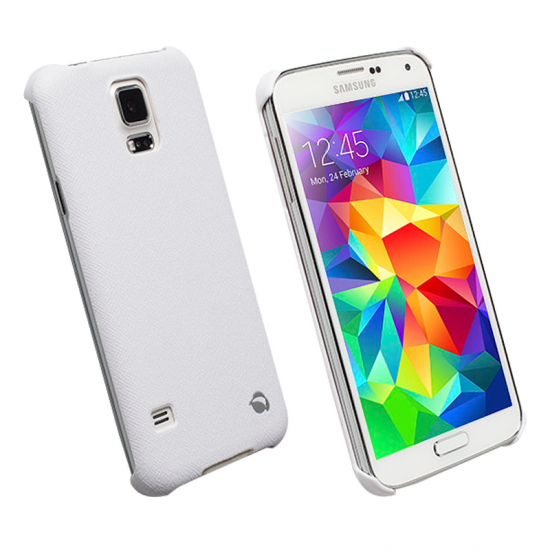 KRUSELL ΘΗΚΗ SAMSUNG S5 G900F FACEPLATE TEXTURE COVER WHITE KRUSELL ΘΗΚΗ SAMSUNG S5 G900F FACEPLATE TEXTURE COVER WHITE