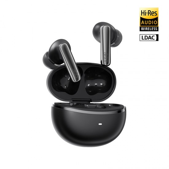 QCY Melobuds N70 ANC Black - 55db TWS Flagship Hi-Res Earbuds LDAC BT 6.0 IPX5 Wireless charge QCY Melobuds N70 ANC Black - 55db TWS Flagship Hi-Res Earbuds LDAC BT 6.0 IPX5 Wireless charge