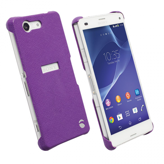 KRUSELL ΘΗΚΗ SONY XPERIA Z3 COMPACT MALMO TEXTURE COVER PURPLE KRUSELL ΘΗΚΗ SONY XPERIA Z3 COMPACT MALMO TEXTURE COVER PURPLE
