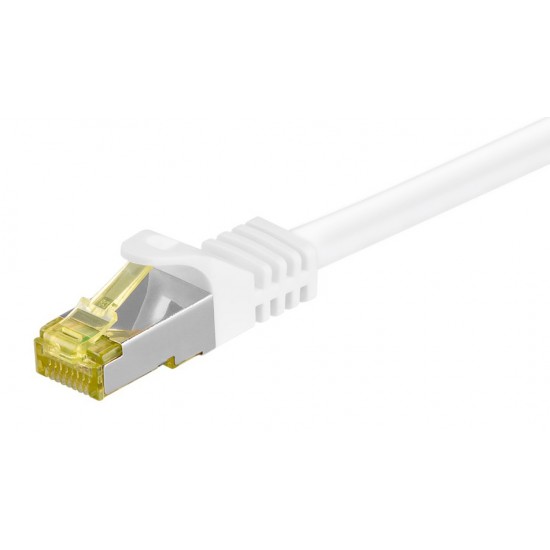GOOBAY καλώδιο δικτύου 91095, CAT 7 S/FTP, copper, 500MHz, 5m, λευκό GOOBAY καλώδιο δικτύου 91095, CAT 7 S/FTP, copper, 500MHz, 5m, λευκό
