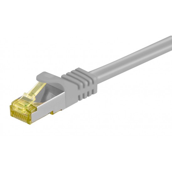 GOOBAY καλώδιο δικτύου 91612, CAT 7 S/FTP, copper, 500MHz, 3m, γκρι GOOBAY καλώδιο δικτύου 91612, CAT 7 S/FTP, copper, 500MHz, 3m, γκρι