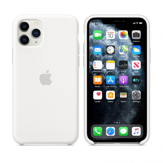 ΘΗΚΗ IPHONE 11 PRO MWYL2ZM/A SILICONE COVER WHITE PACKING OR