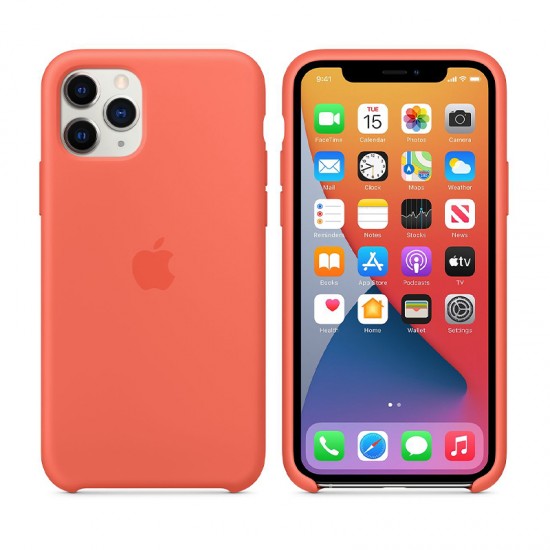 ΘΗΚΗ IPHONE 11 PRO MWYQ2ZM/A SILICONE COVER ORANGE PACKING OR