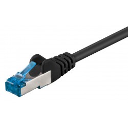 GOOBAY καλώδιο δικτύου 93685, CAT 6A S/FTP, 500MHz, Copper, 1m, μαύρο GOOBAY καλώδιο δικτύου 93685, CAT 6A S/FTP, 500MHz, Copper, 1m, μαύρο