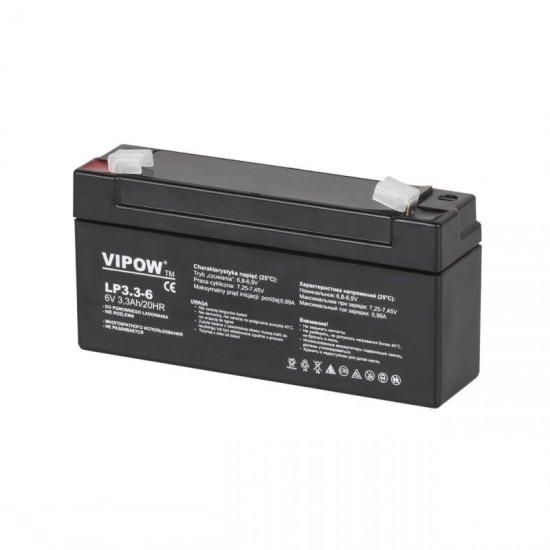 Μπαταρία Μολύβδου GEL 6V 3.3Ah 134x34x60mm Μπαταρία Μολύβδου GEL 6V 3.3Ah 134x34x60mm