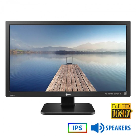 Used Monitor 24BK55WD IPS LED/LG/24\\"FHD/1920x1200/Wide/Black/w/Speakers/D-SUB & DVI-D