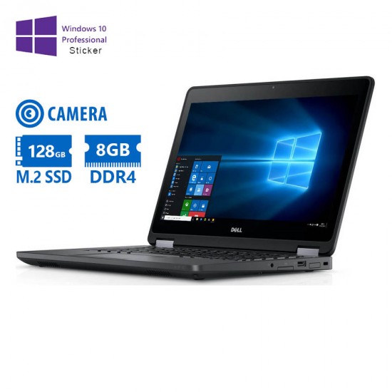 Dell Latitude E5270 i5-6200U/12.5``/8GB DDR4/128GB M.2 SSD/No ODD/Camera/10P Grade A Refurbished Lap