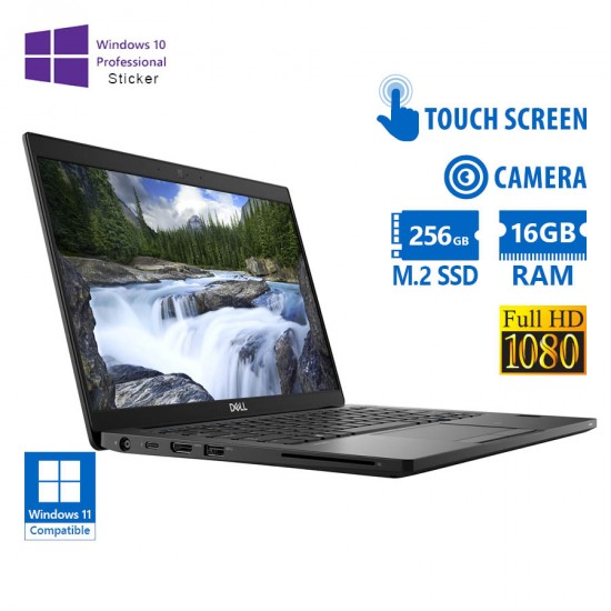 Dell (A-) Latitude 7390 Hybrid 2-in-1 i7-8650U/13.3``FHD Touchscreen/16GB DDR3/256GB M.2 SSD/No ODD/