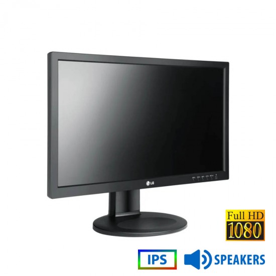 Used (A-) Monitor 23MB35PY IPS LED/LG /23``FHD/1920x1080/Wide/Black/w/Speakers/Grade A-/D-SUB & DVI-