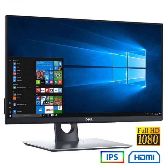 Used (A-) Monitor P2418HT IPS LED/Dell/24``FHD/1920x1080/Wide/Black/Grade A-/D-SUB & DP & HDMI & USB