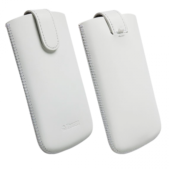 KRUSELL ΘΗΚΗ ΠΟΥΓΚΙ SLIM LEATHER ASPERO WHITE 3XL KRUSELL ΘΗΚΗ ΠΟΥΓΚΙ SLIM LEATHER ASPERO WHITE 3XL