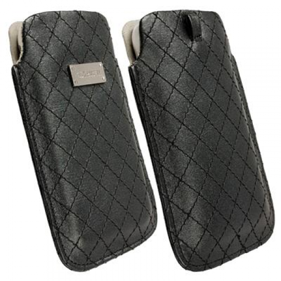 KRUSELL ΘΗΚΗ ΠΟΥΓΚΙ LEATHER AVENYN BLACK L LONG KRUSELL ΘΗΚΗ ΠΟΥΓΚΙ LEATHER AVENYN BLACK L LONG