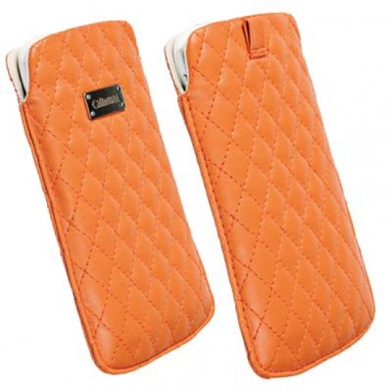 KRUSELL ΘΗΚΗ ΠΟΥΓΚΙ LEATHER AVENYN ORANGE L LONG KRUSELL ΘΗΚΗ ΠΟΥΓΚΙ LEATHER AVENYN ORANGE L LONG