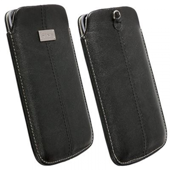 KRUSELL ΘΗΚΗ ΠΟΥΓΚΙ LEATHER LUNA BLACK SAND L LONG KRUSELL ΘΗΚΗ ΠΟΥΓΚΙ LEATHER LUNA BLACK SAND L LONG