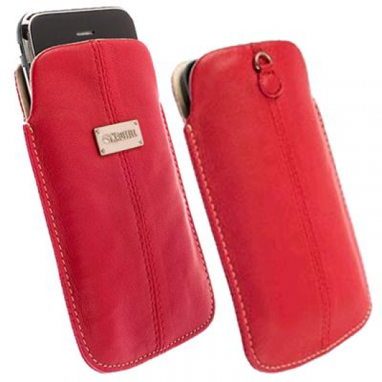KRUSELL ΘΗΚΗ ΠΟΥΓΚΙ LEATHER LUNA RED SAND L LONG KRUSELL ΘΗΚΗ ΠΟΥΓΚΙ LEATHER LUNA RED SAND L LONG