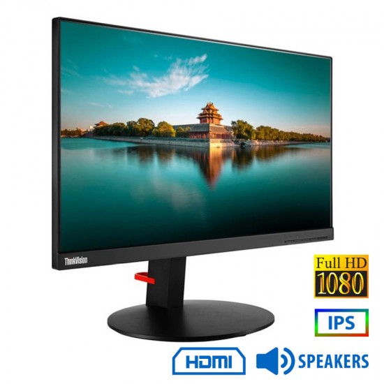 Used (A-) Monitor T23i-10 IPS LED/Lenovo /23"FHD/1920x1080/Wide/Black/w/Speakers/Grade A-/D-SUB & DP