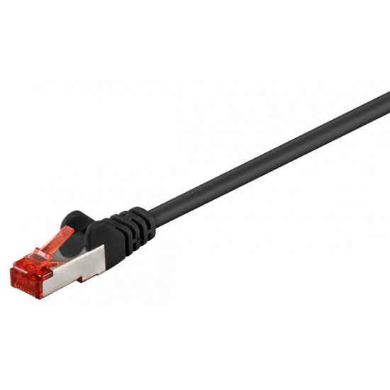 GOOBAY καλώδιο δικτύου 95518, CAT 6 S/FTP (PiMF), CCA, 5m, μαύρο GOOBAY καλώδιο δικτύου 95518, CAT 6 S/FTP (PiMF), CCA, 5m, μαύρο