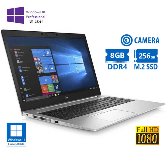 HP EliteBook 850 G6 i5-8365U/15.6\\"FHD/8GB DDR4/256GB M.2 SSD/No ODD/Camera/10P Grade A Refurbished L