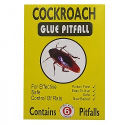 Παγίδες για Κατσαρίδες σετ=6τεμ 19x14cm Homie 116420