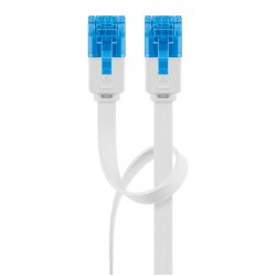 GOOBAY καλώδιο δικτύου 96303, CAT 6A U/UTP, flat, 500MHz, Copper, 0.5m, λευκό GOOBAY καλώδιο δικτύου 96303, CAT 6A U/UTP, flat, 500MHz, Copper, 0.5m, λευκό