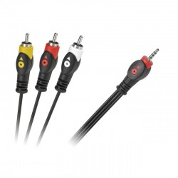 Καλώδιο Jack 3.5mm - 3xRCA 1.5m