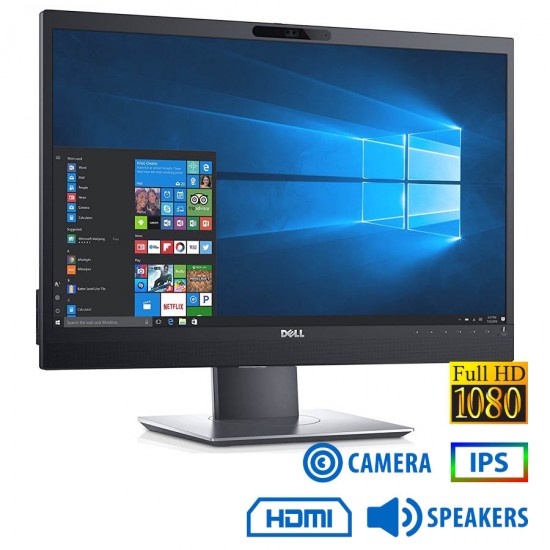Used (A-) Monitor P2418HZ IPS LED/Dell/24``FHD/w/Camera/1920x1080/Wide/Black/w/Speakers/Grade A-/D-S Used (A-) Monitor P2418HZ IPS LED/Dell/24``FHD/w/Camera/1920x1080/Wide/Black/w/Speakers/Grade A-/D-S