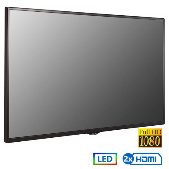 Used Signage Display 65SM5D-B LED/LG/65\\"FHD/1920x1080/Black/DVI-D & DP & 2xHDMI & RGB Used Signage Display 65SM5D-B LED/LG/65\\"FHD/1920x1080/Black/DVI-D & DP & 2xHDMI & RGB