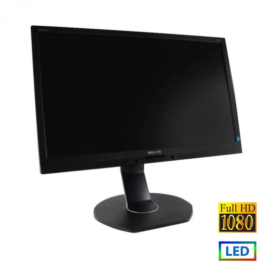 Used (A-) Monitor 241PL LED/Philips/24``FHD/1920x1080/Wide/Black/Grade A-/D-SUB & DVI-D Used (A-) Monitor 241PL LED/Philips/24``FHD/1920x1080/Wide/Black/Grade A-/D-SUB & DVI-D