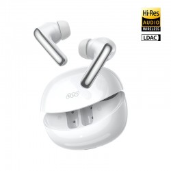 QCY MeloBuds N60 White - Hi-Res LDAC TWS BT ANC Earbuds 45h Fast Charge IPX5 Multipoint connection
