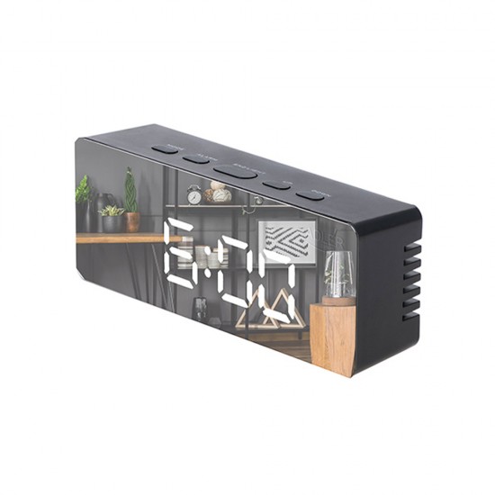 ADLER LED ALARM CLOCK BLACK ADLER LED ALARM CLOCK BLACK