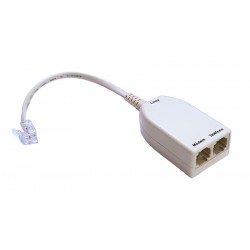 POWERTECH ADSL Splitter με φίλτρο ADSL-05, μπεζ POWERTECH ADSL Splitter με φίλτρο ADSL-05, μπεζ