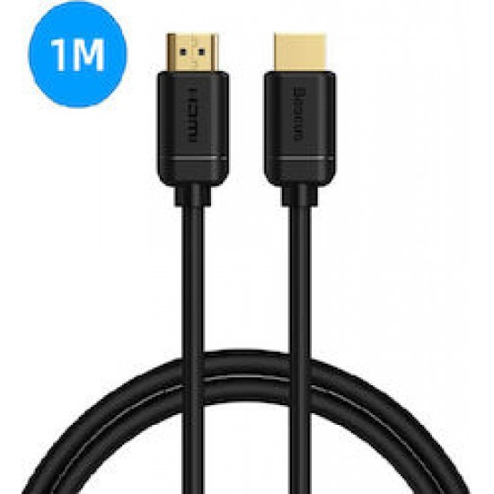 Baseus 2x HDMI 2.0 4K 60Hz Cable HDR 18Gbps 1m Black (CAKGQ-A01) (BASCAKGQ-A01) Baseus 2x HDMI 2.0 4K 60Hz Cable HDR 18Gbps 1m Black (CAKGQ-A01) (BASCAKGQ-A01)