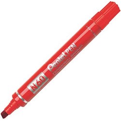 PENTEL N60 CHISEL POINT RED