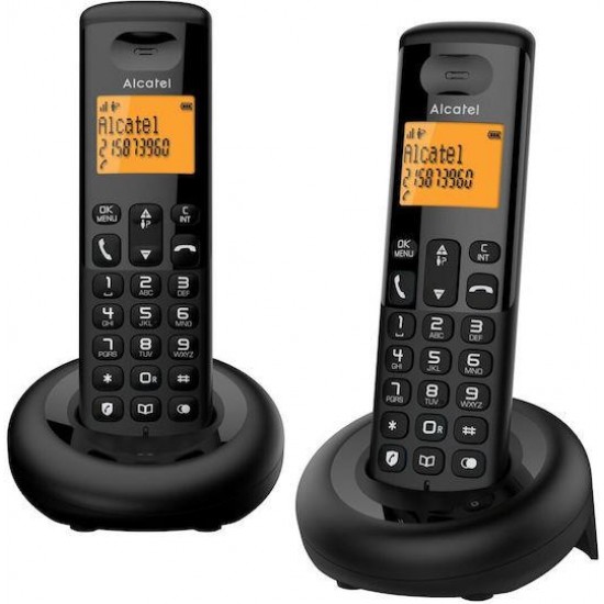 Alcatel E160 Ασύρματο Τηλέφωνο Duo με Ελληνικό Μενού Μαύρο
Alcatel E160 Ασύρματο Τηλέφωνο Duo με Ελληνικό Μενού Μαύρο