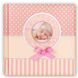 Άλμπουμ Βάπτισης Ριζόχαρτο Matilda 31x31 30 φύλλα Σομόν Άλμπουμ Βάπτισης Ριζόχαρτο Matilda 31x31 30 φύλλα Σομόν