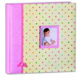 Άλμπουμ Βάπτισης Ριζόχαρτο ΠΟΥΑ 24x24 20 φύλλα  Ρόζ Άλμπουμ Βάπτισης Ριζόχαρτο ΠΟΥΑ 24x24 20 φύλλα  Ρόζ