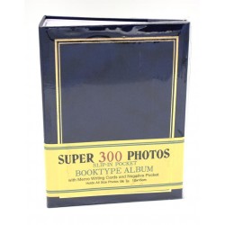 Άλμπουμ με θήκες για 300 φωτογραφίες (10x15) Μπλέ