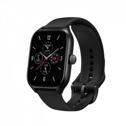 Amazfit GTS 4 Aluminium 43mm Αδιάβροχο Smartwatch με Παλμογράφο Infinite Black