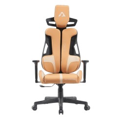 ARMAGGEDDON VEGAN LEATHER ERGONOMIC BACK GAMING CHAIR EXO III HONEY BOURBON