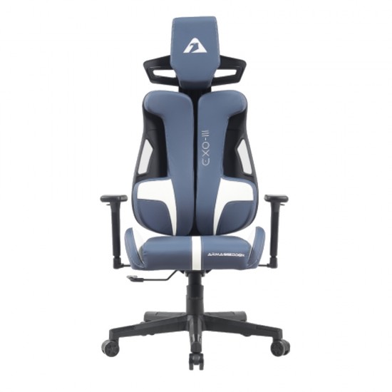 ARMAGGEDDON VEGAN LEATHER ERGONOMIC BACK GAMING CHAIR EXO III NAUTICAL ARMAGGEDDON VEGAN LEATHER ERGONOMIC BACK GAMING CHAIR EXO III NAUTICAL