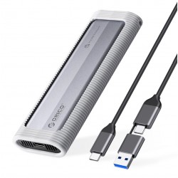 ORICO θήκη για M.2 NVME/NGFF SSD AXM2S-G2, 10Gbps, tool free, γκρι ORICO θήκη για M.2 NVME/NGFF SSD AXM2S-G2, 10Gbps, tool free, γκρι