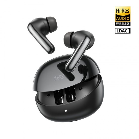 QCY MeloBuds N60 Black - Hi-Res LDAC TWS BT ANC Earbuds 45h Fast Charge IPX5 Multipoint connection QCY MeloBuds N60 Black - Hi-Res LDAC TWS BT ANC Earbuds 45h Fast Charge IPX5 Multipoint connection