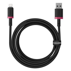 Baseus Data Cable Dura Series USB to Lightning Fast Charging 2.4A 480Mbps Nylon 2m Black
