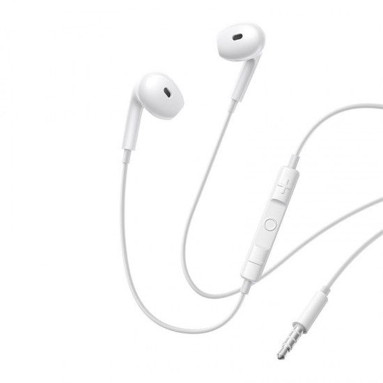 Baseus Encok Hz19 In-ear Handsfree Ακουστικά με Βύσμα 3.5mm Λευκό
