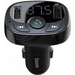 Baseus FM Transmitter Αυτοκινήτου με Bluetooth / MicroSD / USB Baseus FM Transmitter Αυτοκινήτου με Bluetooth / MicroSD / USB