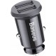 Baseus Φορτιστής Αυτοκινήτου Grain 3.1A 2xUSB Μαύρο Baseus Φορτιστής Αυτοκινήτου Grain 3.1A 2xUSB Μαύρο