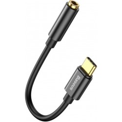 Baseus L54 Μετατροπέας USB-C male σε 3.5mm female Black