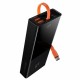 Baseus Power Bank 20000mAh 65W 2X Usb + Type C Μαύρο Baseus Power Bank 20000mAh 65W 2X Usb + Type C Μαύρο