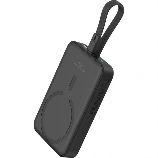 Baseus Power Bank Magnetic Mini MagSafe USB-C Lightning 10000mAh 20W Black