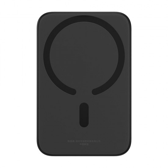 Baseus Power Bank Mini Air Type-C, MagSafe Charging, 20W, 6000mAh, with Cable Type-C Black Baseus Power Bank Mini Air Type-C, MagSafe Charging, 20W, 6000mAh, with Cable Type-C Black